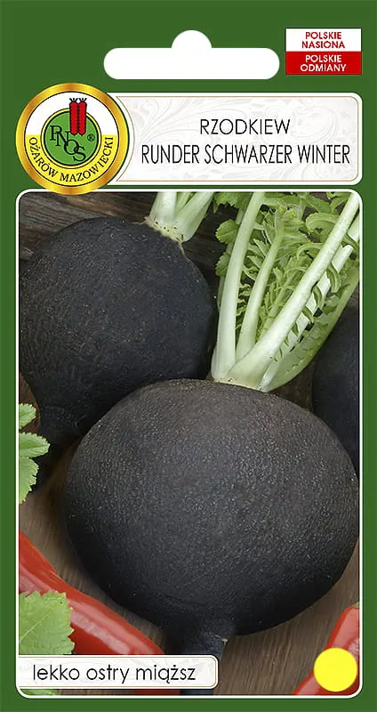 PNOS Rzodkiew Runder Schwarzer Winter 100 g