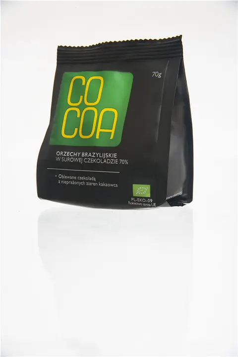 Orzechy Brazylijskie w Surowej Czekoladzie BIO 70 g Cocoa