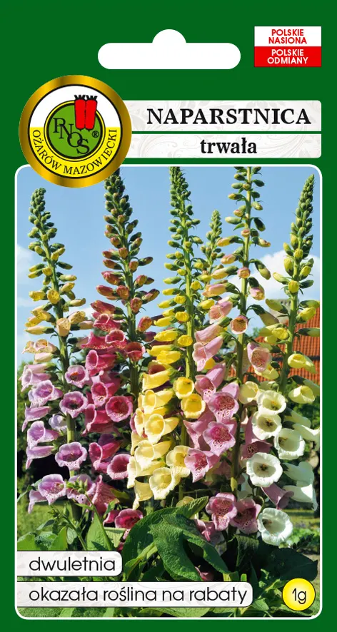 PNOS Naparstnica trwała Gloxiniaeflora mieszanka 1 g
