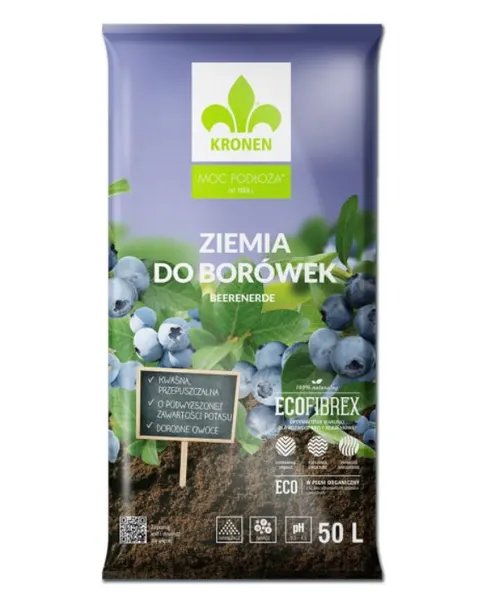 ZIEMIA 50L DO BORÓWKI KRONEN