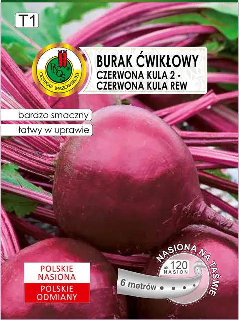 PNOS Burak Ćwikłowy Czerwona Kula 2 na taśmie 6m