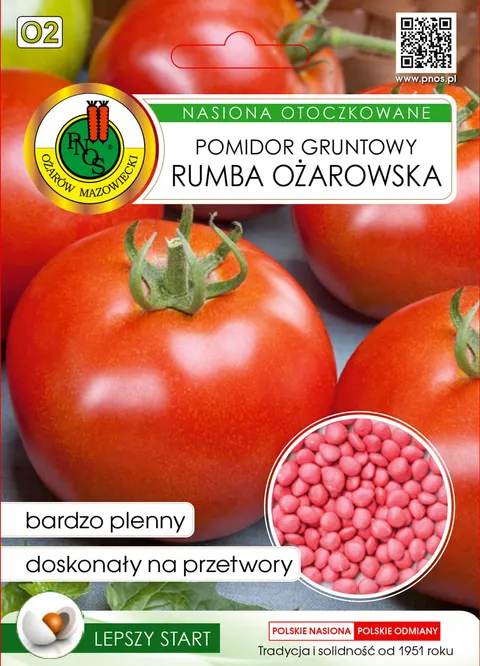 PNOS Pomidor Rumba ożarowska 100n nasiona otoczkowane