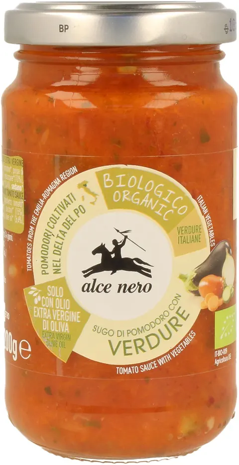 Sos Pomidorowy z Warzywami Verdure BIO 350 g Alce Nero