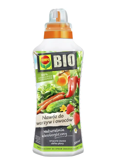 COMPO BIO Nawóz do warzyw i owoców 500 ml