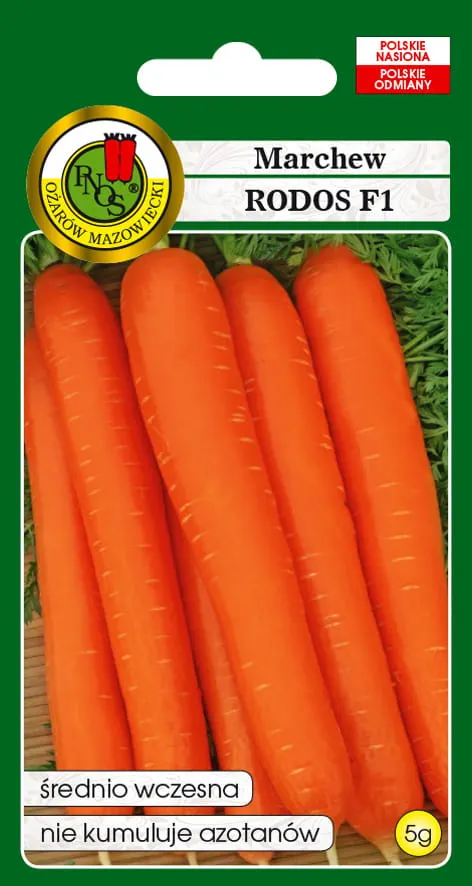 PNOS Marchew jadalna Rodos F1 5g ST