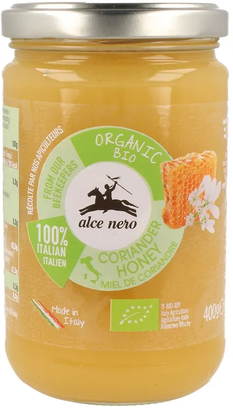 Miód z Kolendry BIO 400 g Alce Nero