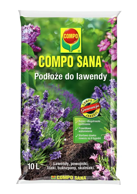 COMPO SANA Podłoże ziemia do lawendy 10l
