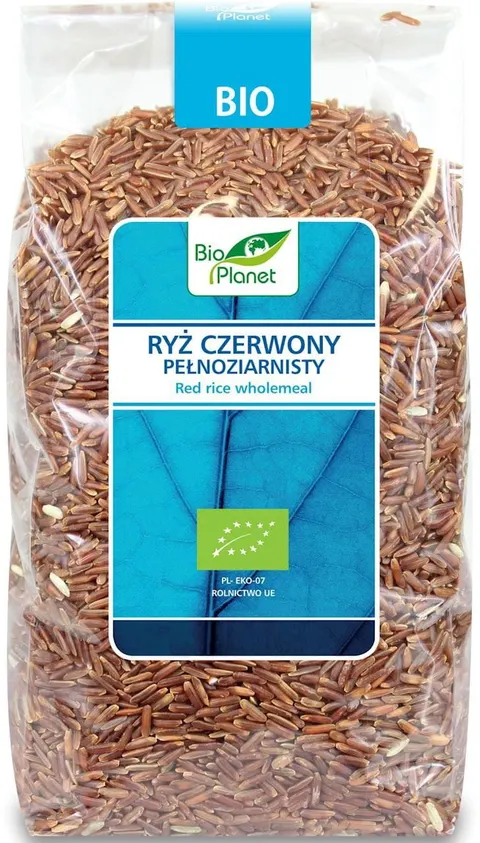 Ryż Czerwony Pełnoziarnisty BIO 1 kg Bio Planet