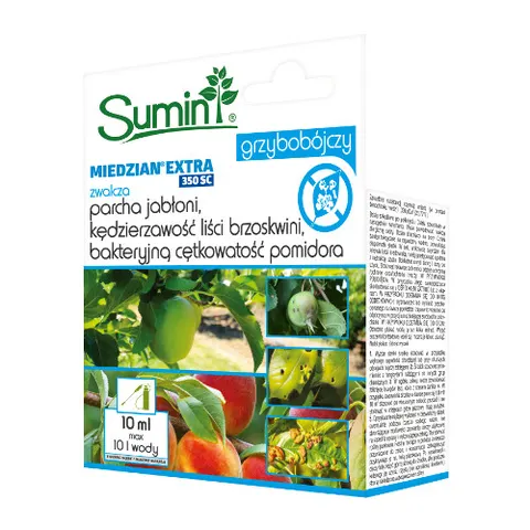 Miedzian Extra 350 SC 10 ml – preparat na choroby drzew owocowych – Sumin