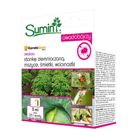 Karate Zeon 050 CS 5 ml – preparat na Stonkę Ziemniaczaną, Mszycę, Śmietki i Wciornastki – Sumin
