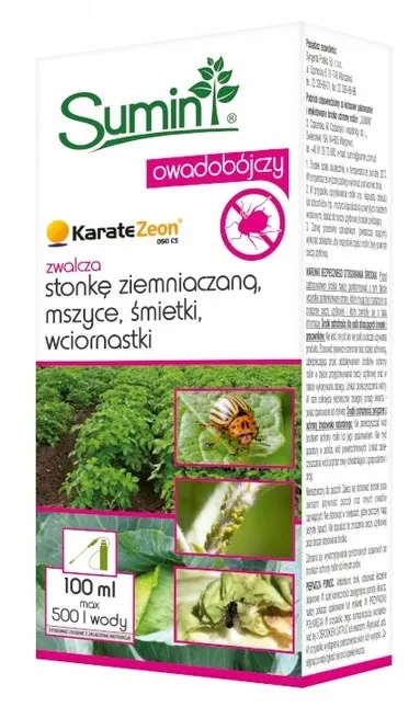 Karate Zeon 050 CS 100 ml – preparat na Stonkę Ziemniaczaną, Mszycę, Śmietki i Wciornastki – Sumin