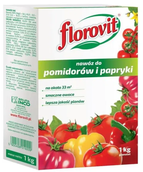 INO Florovit 1kg do pomidorów i papryki