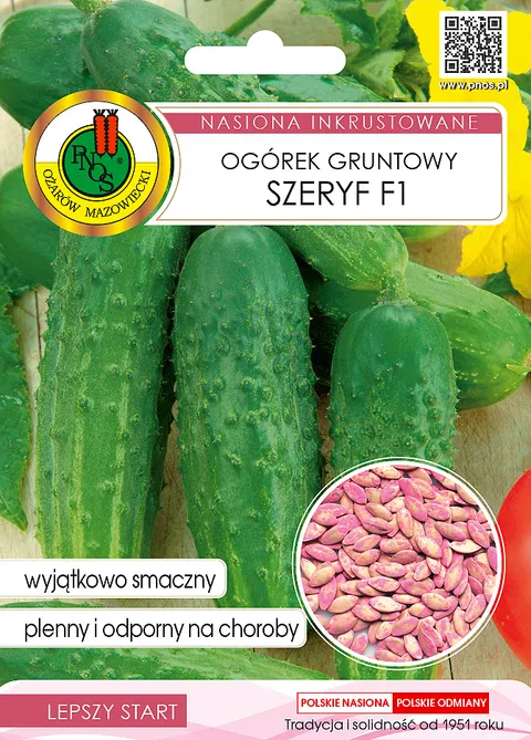 PNOS Ogórek Gruntowy Szeryf Inkrust F1, 5g