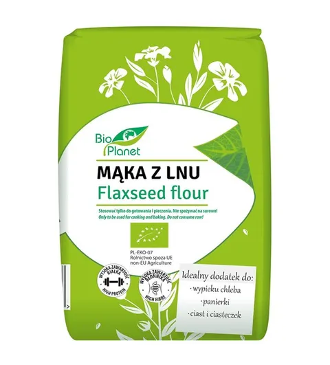 MĄKA Z LNU BIO 400 g - BIO PLANET