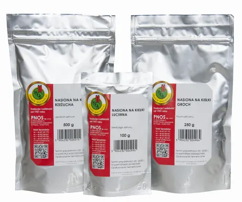 PNOS Nasiona na Kiełki Groch 250g