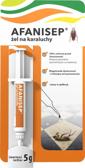 Afanisep żel na karaluchy 5 g