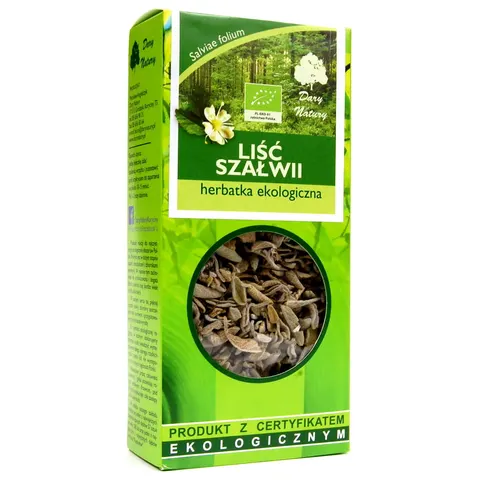 Szałwia Liść BIO 25 g Dary Natury