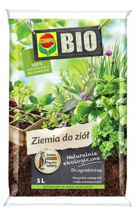 COMPO BIO Podłoże Ziemia do ziół 5l