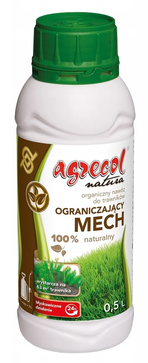 Agrecol Natura Organiczny nawóz ograniczający mech 0,5 l