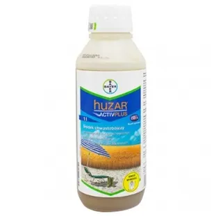 Huzar Activ Plus 1l BAYER herbicyd do zbóż, miotła zbożowa