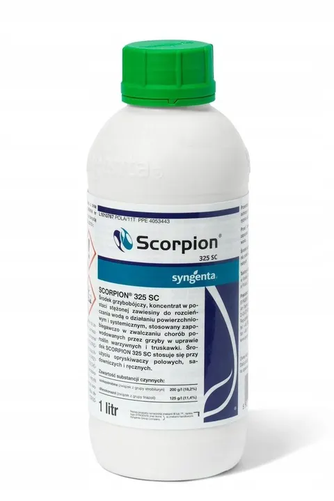 Scorpion 325 SC 1l SYNGENTA szara pleśń, alternarioza, plamistość liści, rdza, mączniak