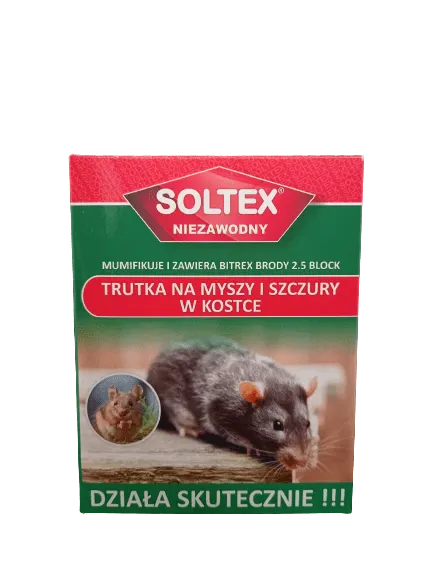 SOLTEX Trutka na gryzonie w kostce 150g