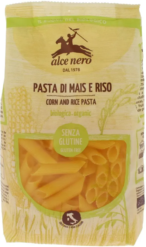 Makaron Penne Kukurydziano Ryżowy Bezglutenowy BIO 250 g Alce Nero