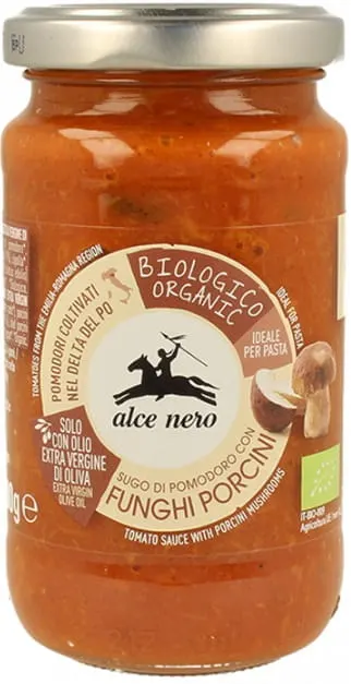 Sos Pomidorowy z Borowikami BIO 200 g Alce Nero