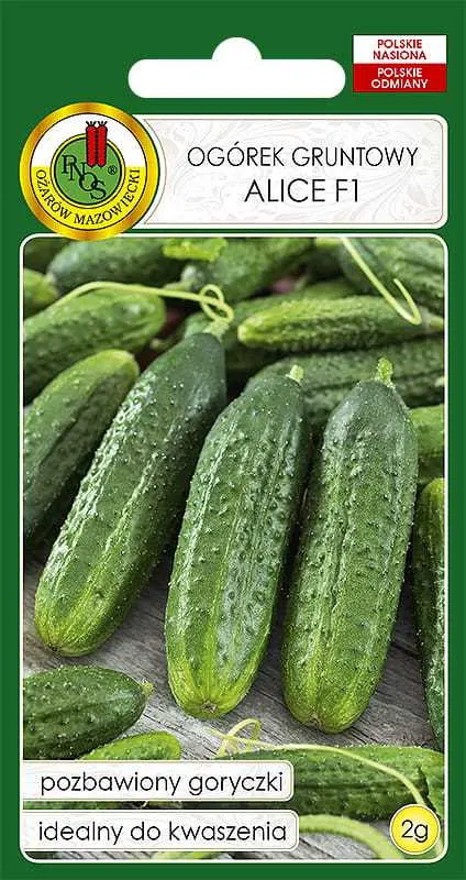PNOS Ogórek gruntowy Alice F1 2g