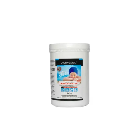 ACRYLMED DEZACID VR OXY TAB 20g 400g