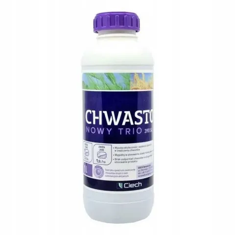 Chwastox Nowy Trio 390SL 1l CIECH chwasty w zbożach, trawnikach, systemiczny