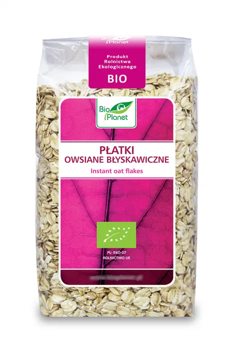 Płatki Owsiane Błyskawiczne BIO 300 g Bio Planet
