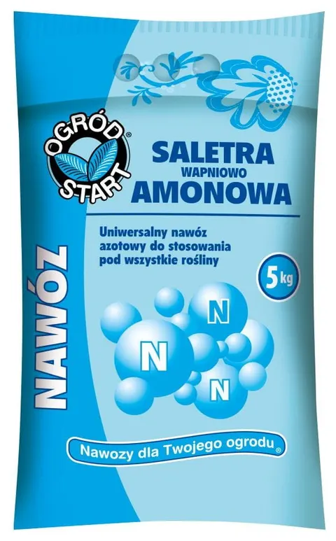 Saletra wapniowo-amonowa – uniwersalny nawóz azotowy – 5 kg Ogród Start