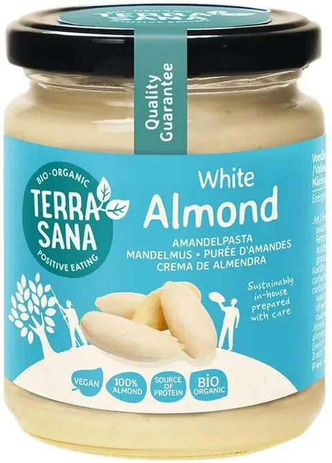 Krem z Migdałów Blanszowanych BIO 250 g Terrasana