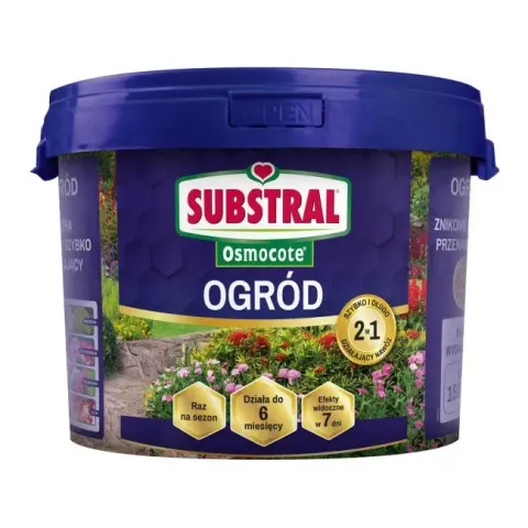 Nawóz Do Roślin Ogrodowych 2w1 – Osmocote Ogród Długodziałajacy – 4,5 kg Substral