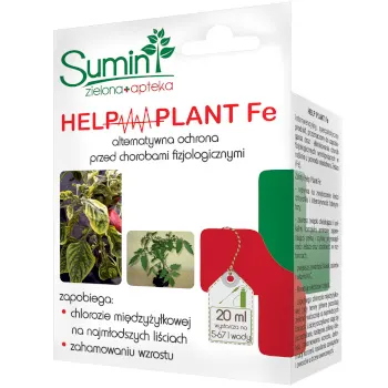 Help Plant FE – zapobiega chlorozie - na brak żelaza u roślin – 20 ml Sumin