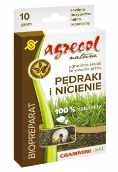 GRAMMINI-LIMIT biopreparat Agrecol Natura, pędraki i nicienie 10g