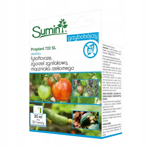 Proplant 722 SL 30 ml – preparat na Fytoftorozę, Zgorzel Zgnilakową, Mączniaka Rzekomego – Sumin