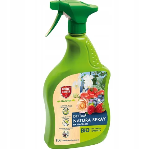 Deltam Natura Spray 1 l – ekologiczny oprysk na mszyce, przędziorki i inne szkodniki – Protect Garden