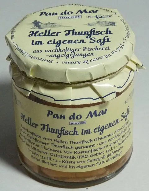 Tuńczyk w Sosie Własnym 220 g Pan do Mar