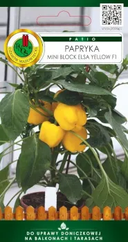Papryka Mini Block Elsa Yellow F1 nasiona 15szt. - PNOS