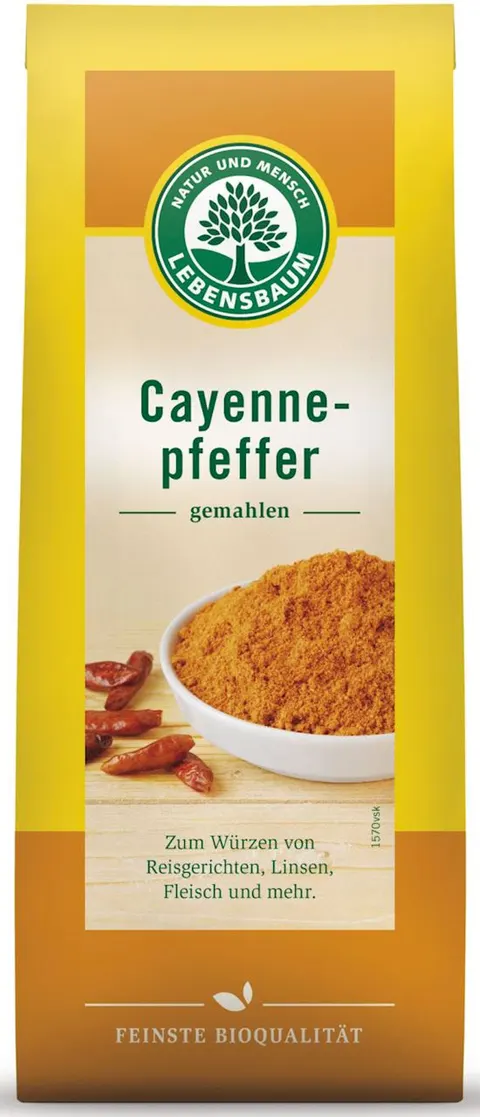 Pieprz Cayenne BIO 50 g Lebensbaum