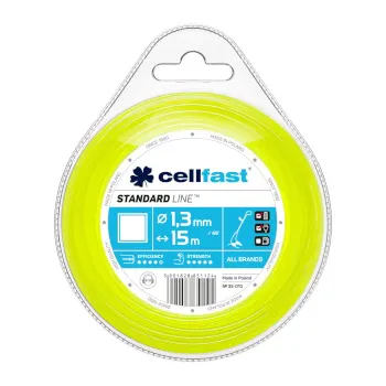 Żyłka tnąca STANDARD kwadrat 2,7mmx15m Cellfast