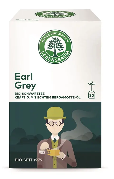 Herbata Earl Grey Ekspresowa BIO (20 x 2 g) Lebensbaum
