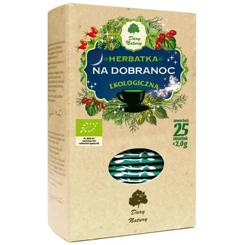 Herbatka na Dobranoc BIO (25 x 2 g) Dary Natury