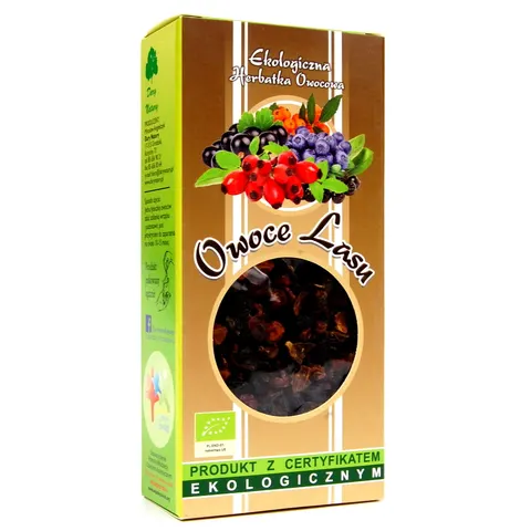 Herbatka Owoce Lasu BIO 100 g Dary Natury
