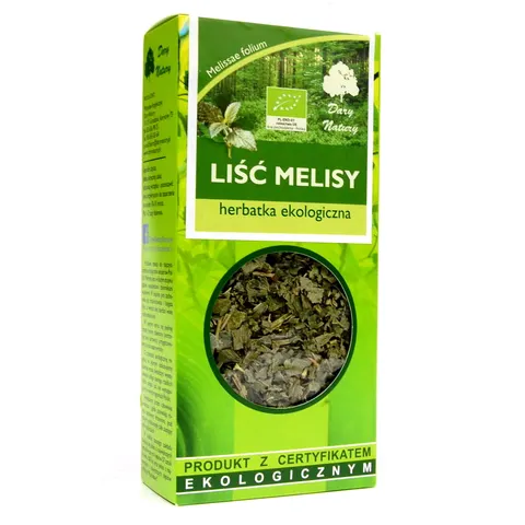 Liść Melisy BIO Melisa 25 g Dary Natury