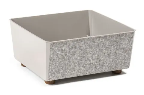 LAMELA Skrzynka SAGA 285X285 textil-b/taupe+t/k22