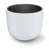 PROSPERPLAST Doniczka Milly - biały DBML470-S449