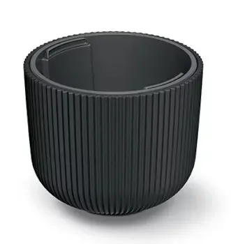PROSPERPLAST Doniczka MILLY - węgiel DBML300-446U
